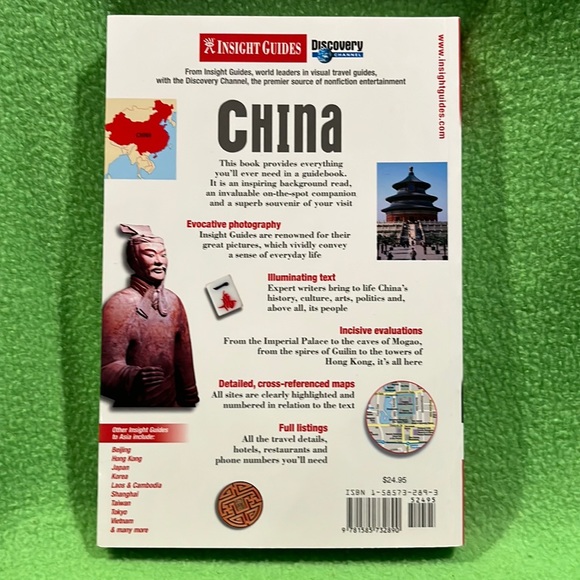 Insight Guides China Discovery Channel Softcover Book NWT - Picture 2 of 5